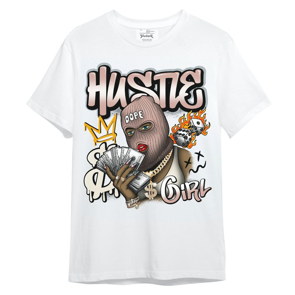 Shirt To Match Air Force Low 1 Arctic Orange - Money Hustles Girl Streetwear Unisex Shirt