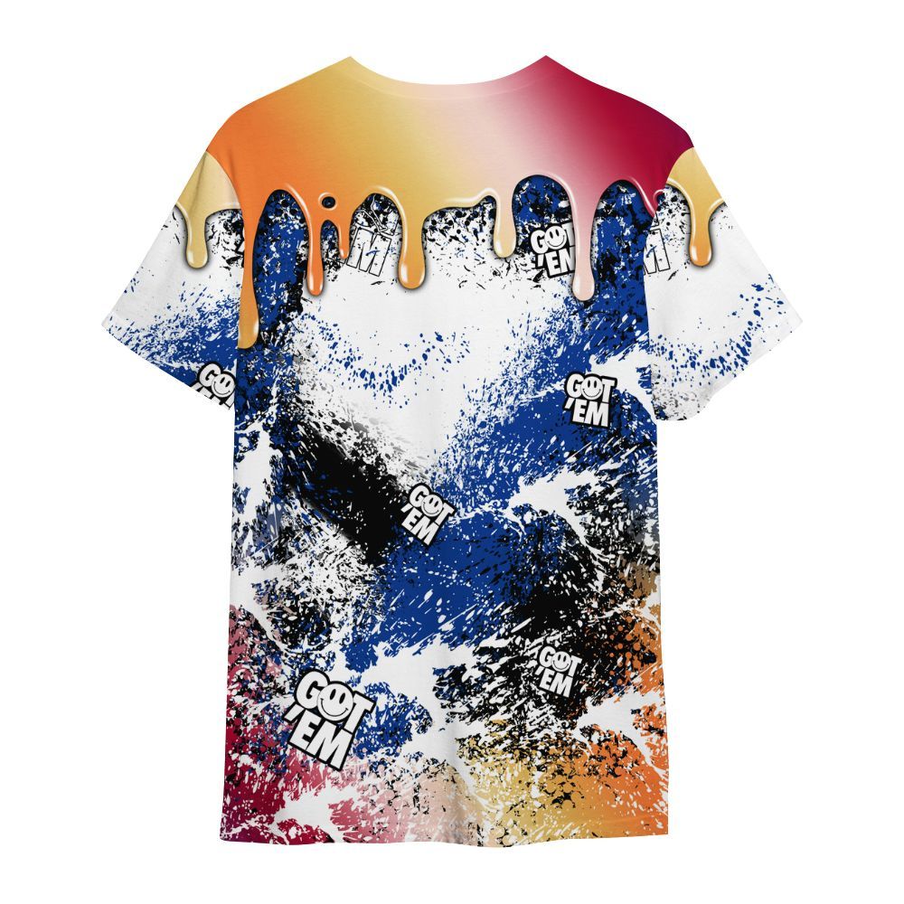 Shirt To Match Air Griffey Max Los Angeles 1s - Dripping 23 Drip All Over Print