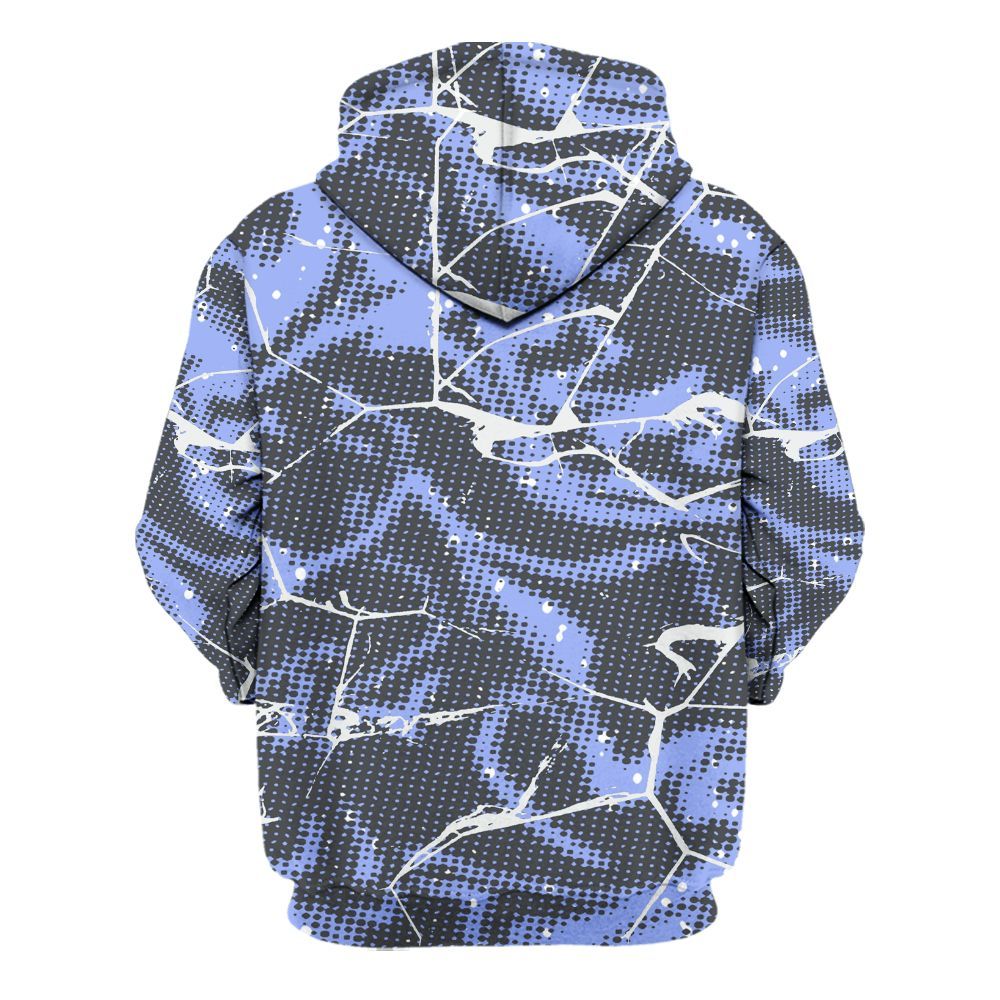 Hoodie To Match Retro Awake Racer Blue - Dislike Us Crack All Over Print