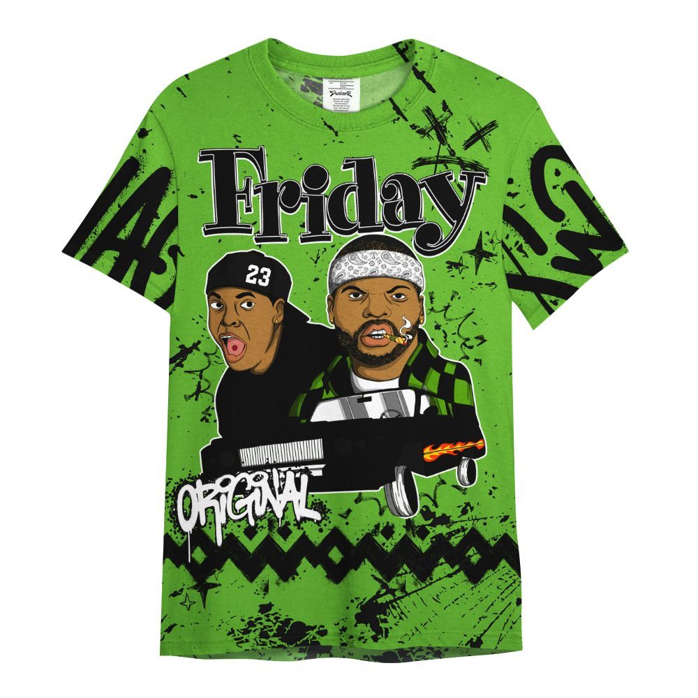 Shirt To Match Air Foamposite One Volt - Friday Sneaker Crayon All Over Print