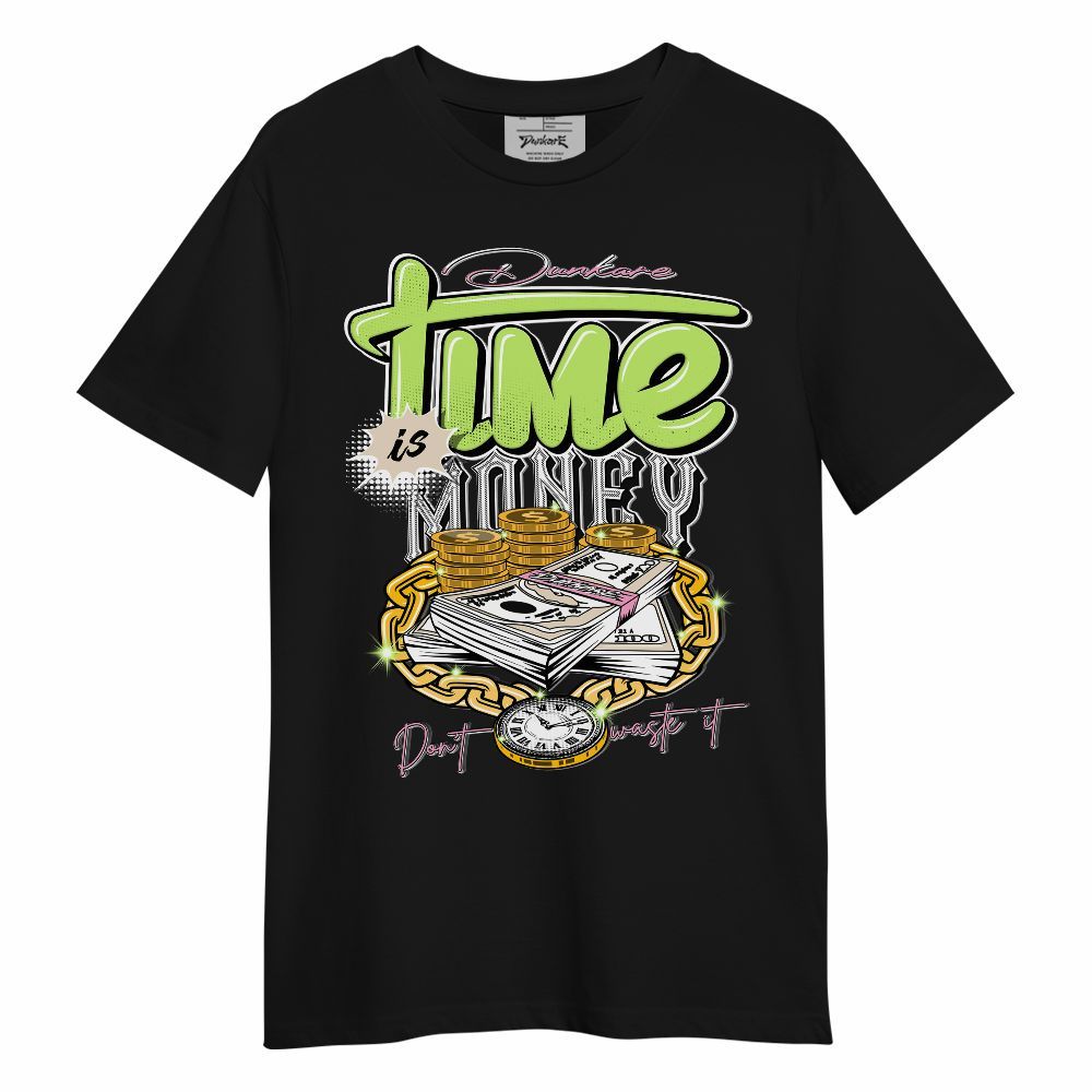 Shirt To Match Jack Black Night Silver - Time Is Money Graphic