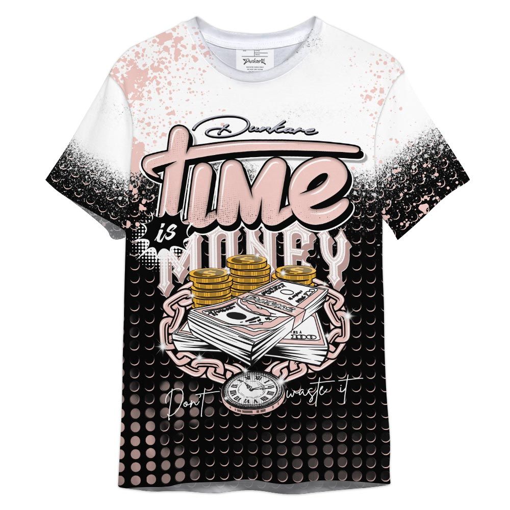 Shirt To Match Low Legend Pink 11s - Halftone Time Is Money Shirt Outfit Low Legend Pink 11s 1405 HDT