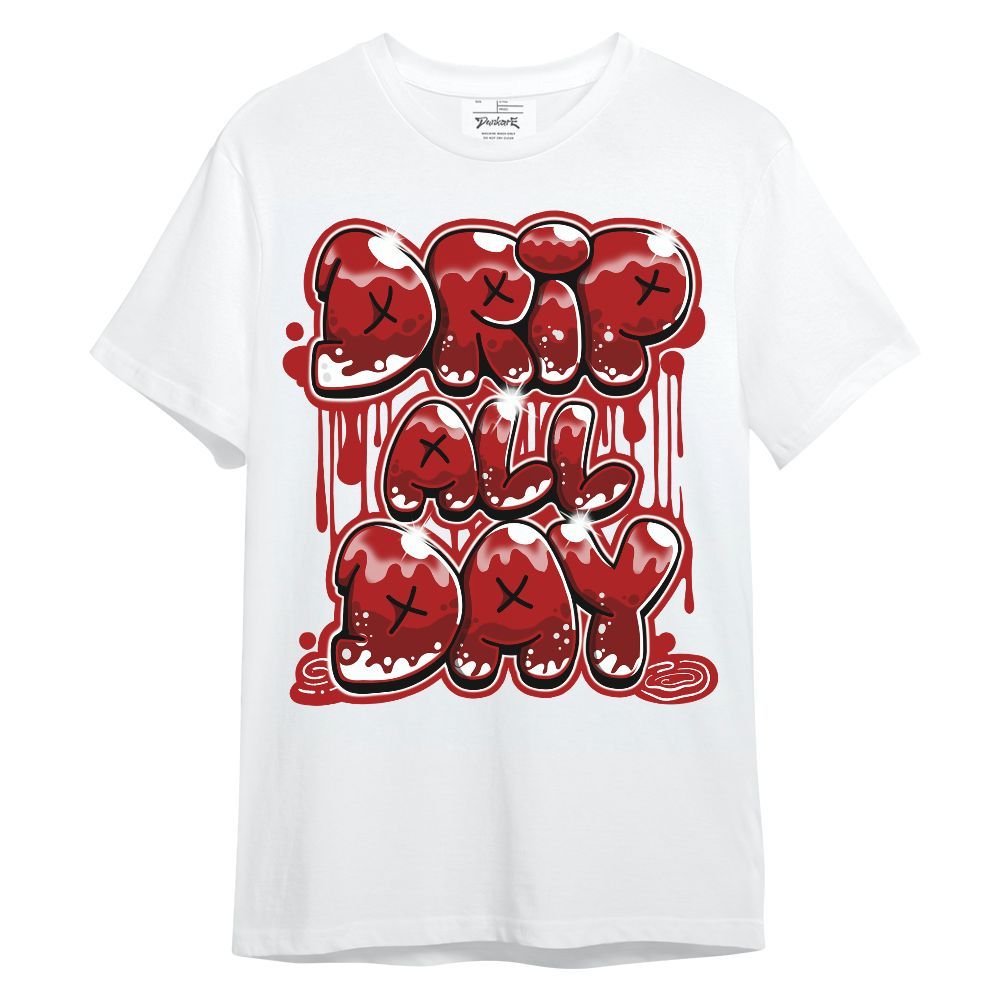 Shirt To Match Red Taxi 12s - DRIPPIN Days Graphic Unisex Shirt