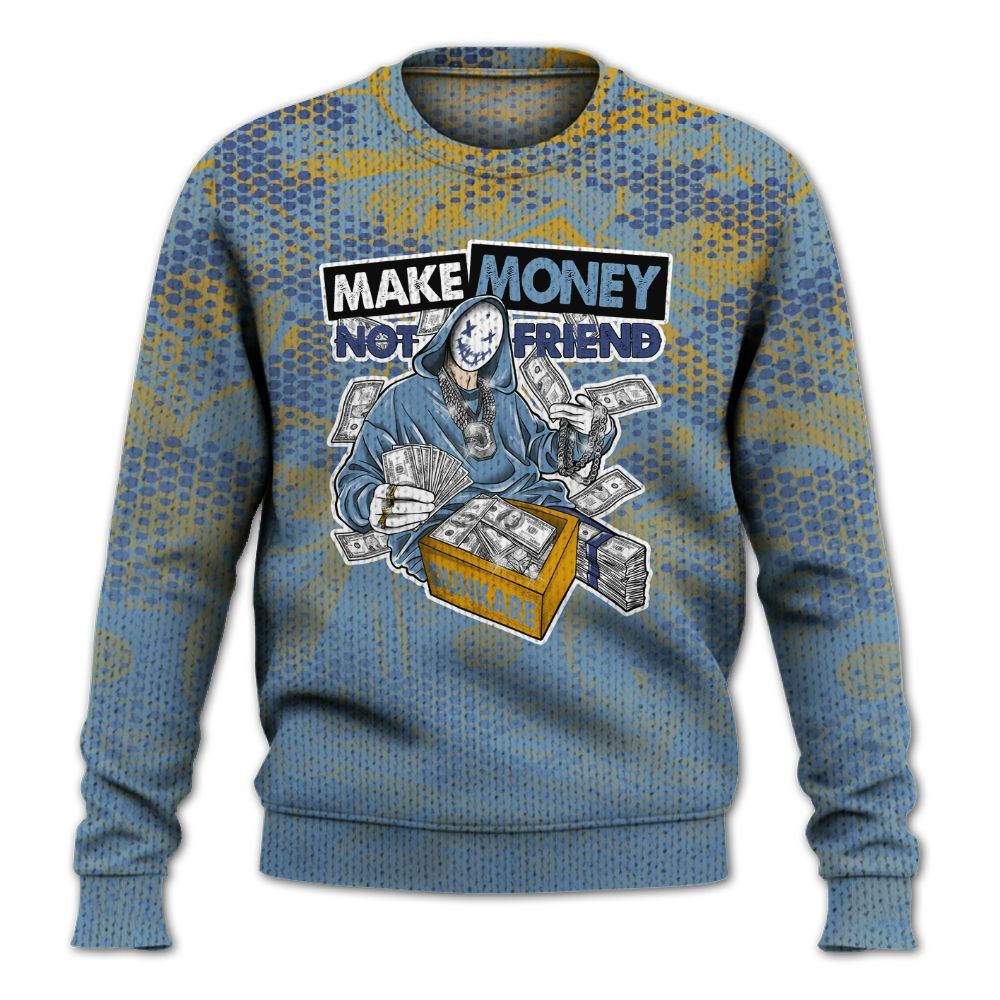 Knitted Sweater To Match High OG First In Flight 1s - Make Moneys Unique