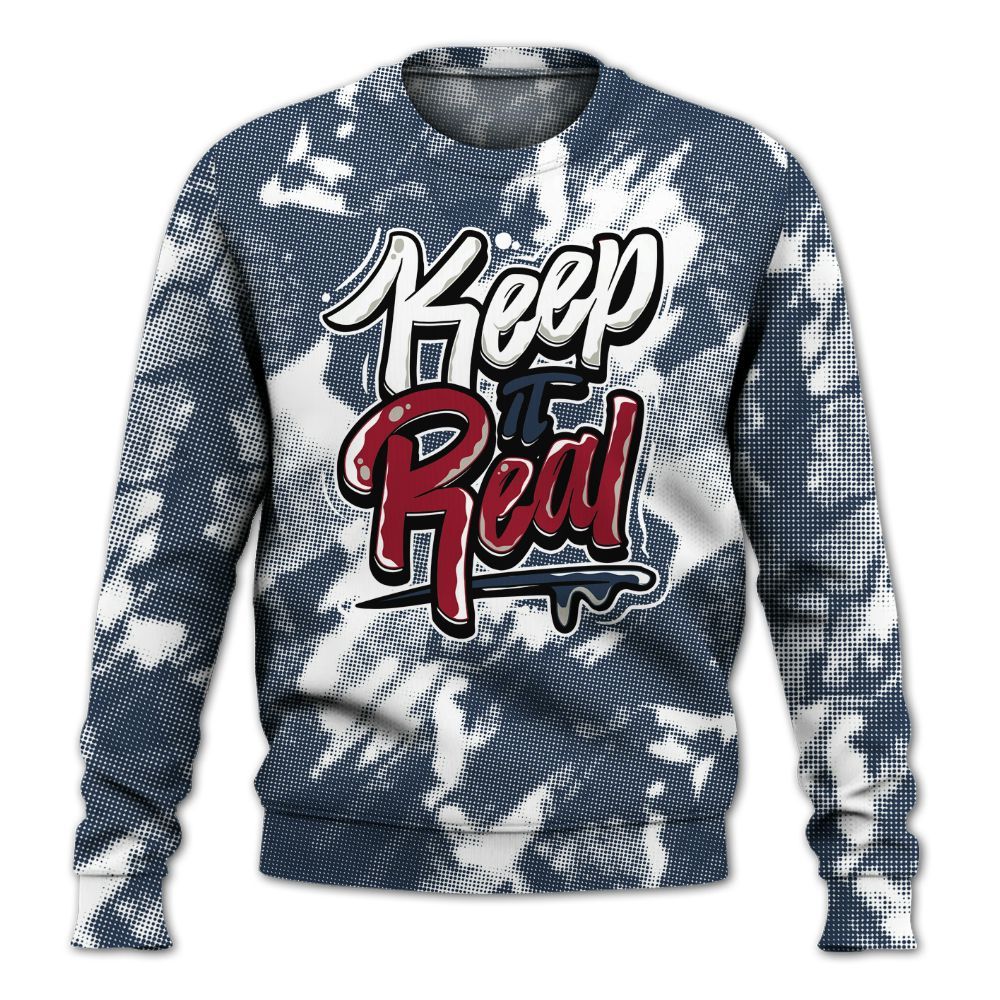 Sweatshirt To Match Navy Blue 2024 6s - Keeping It Reals Shirt Unisex Oufit All Over Print