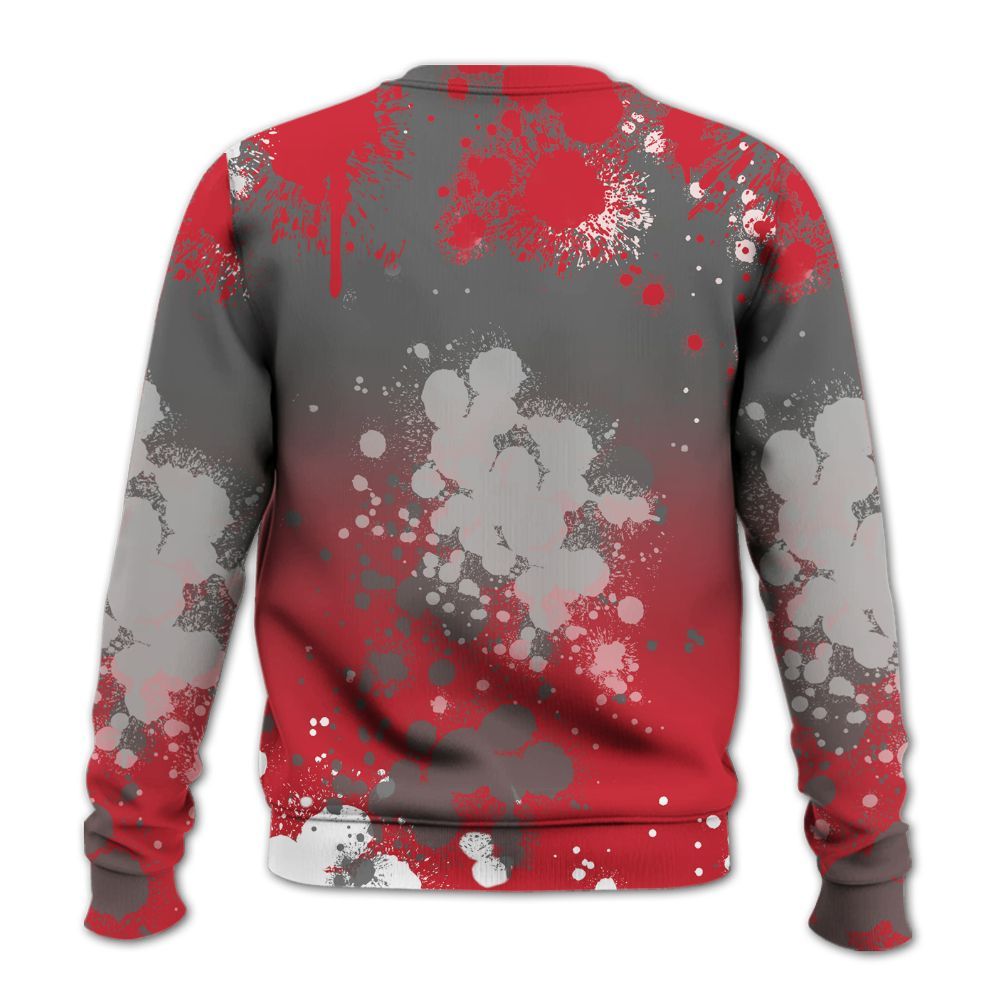 Sweatshirt To Match Bunny 2025 8s - God Blessed Ink Drip All Over Print