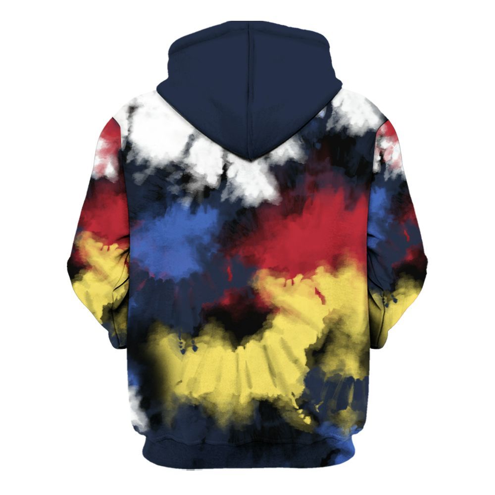 Hoodie To Match Dunk Low COJP What The 2024 - Tie Dye FK Around Find Out All Over Print