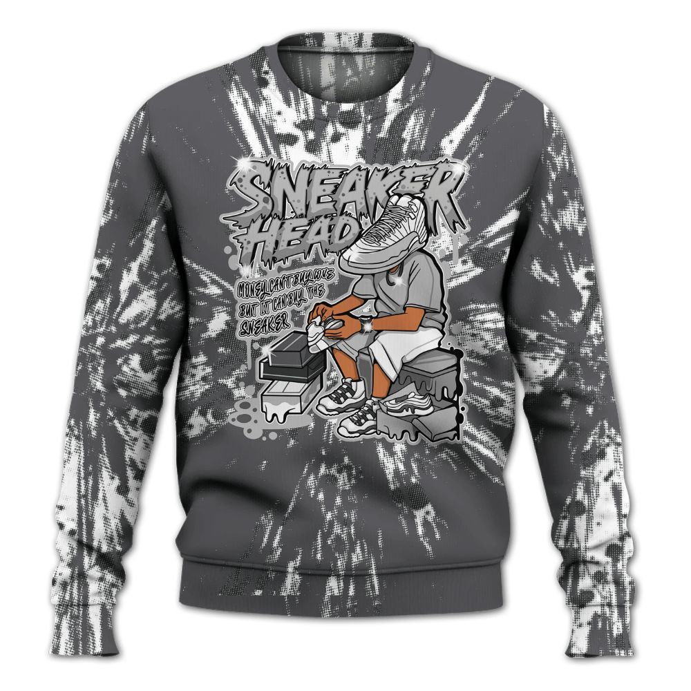 Sweatshirt To Match White Thunder 4s - Sneakers Headache Graphic Luxury All Over Print