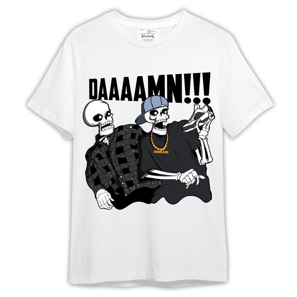 Shirt To Match Reverse Black White 6s - What The DAAAMN Shirt Outfit