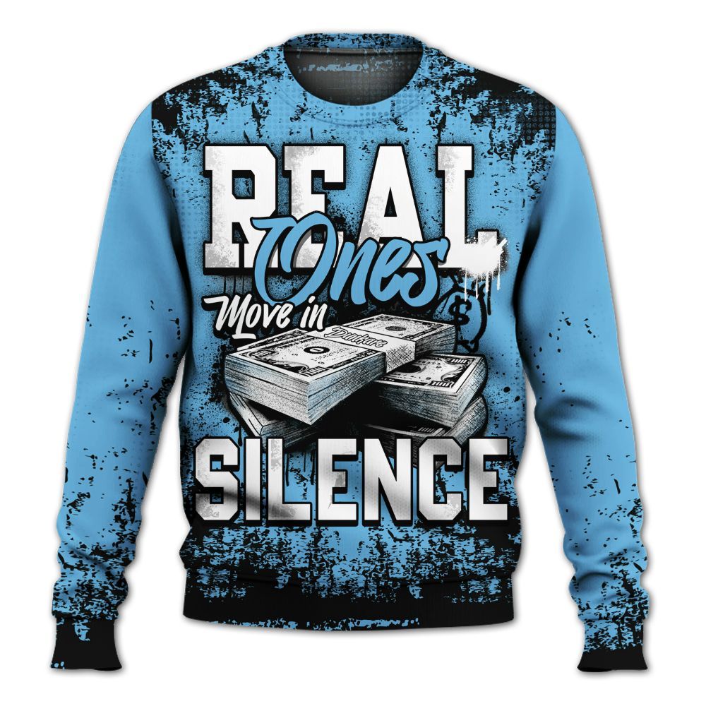 Sweatshirt To Match Melo 12s - Move In Silence Money Street Retro All Over Print