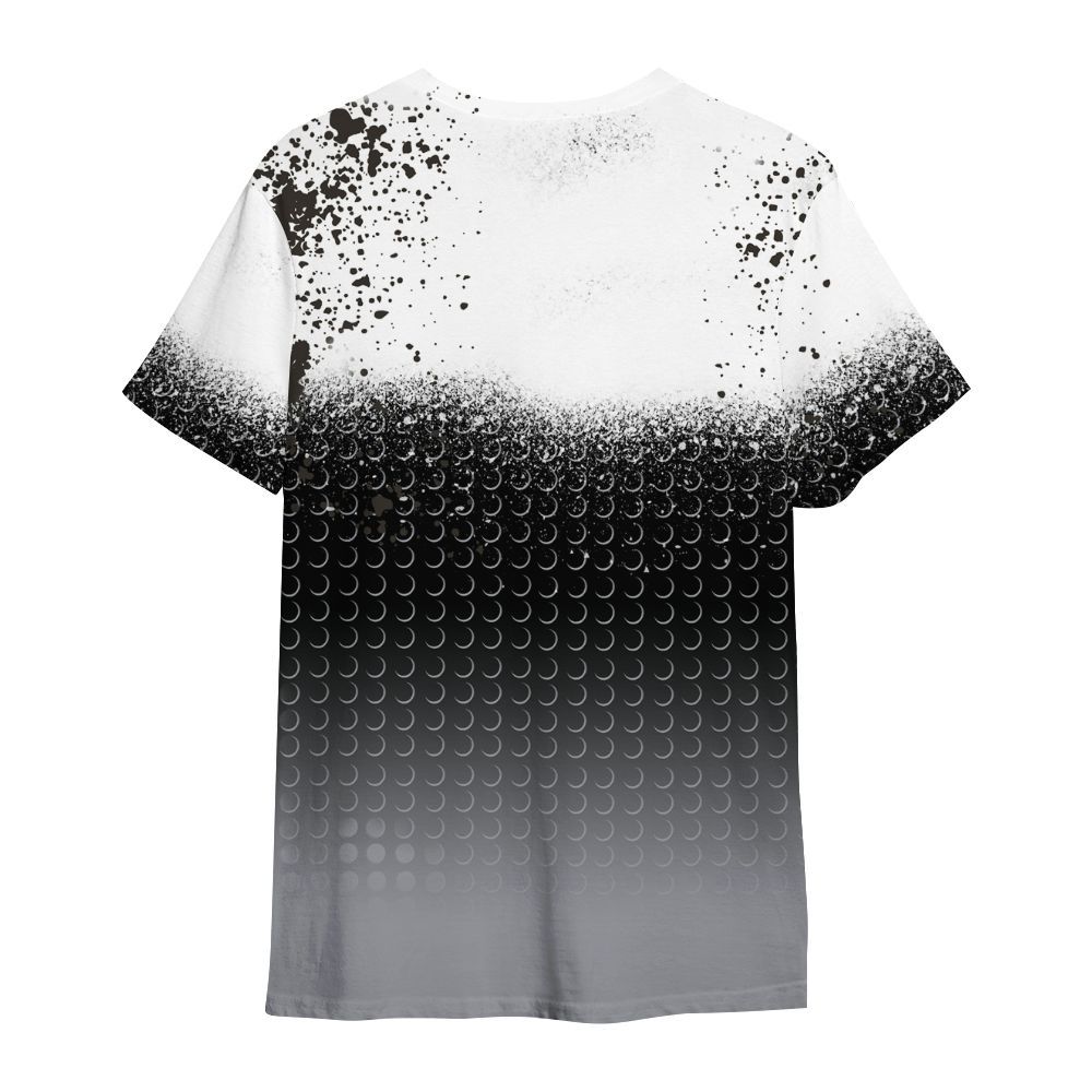 Shirt To Match Baroque Brown 12s - Halftone Time Is Money All Over Print