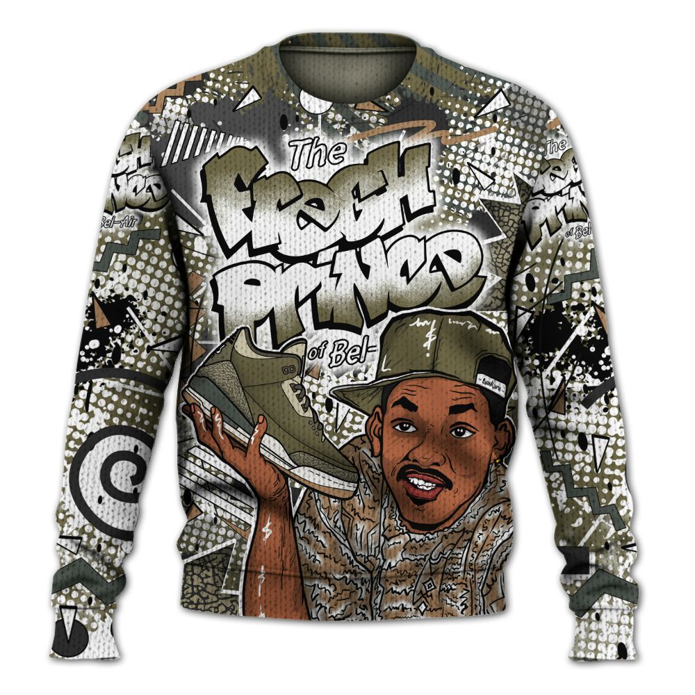 Sweater To Match Retro Family Affair 3s - Fresh Sneaker 90s Graphic