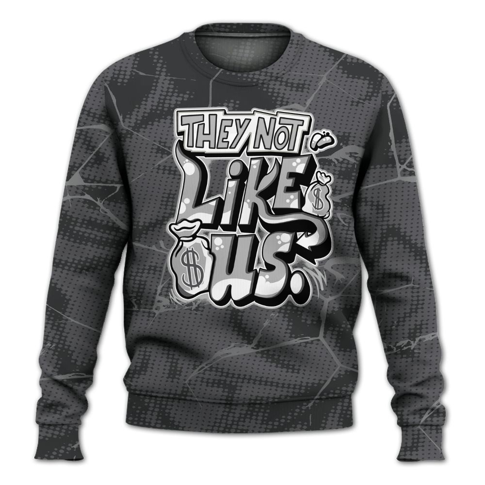 Sweatshirt To Match White Thunder 4s - Dislike Us Graphic All Over Print