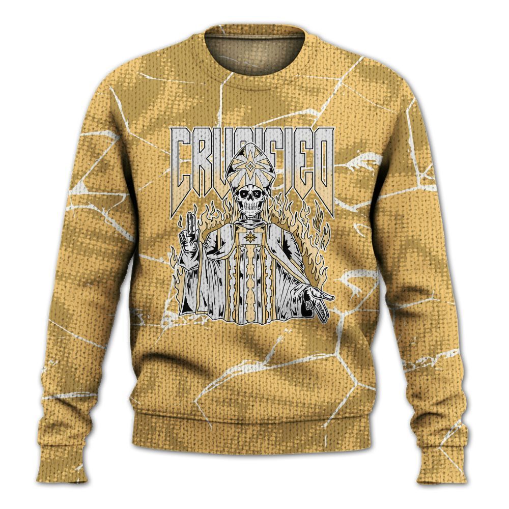 Knitted Sweater To Match Craft Paris 6s - Crucified Skeleton Crack