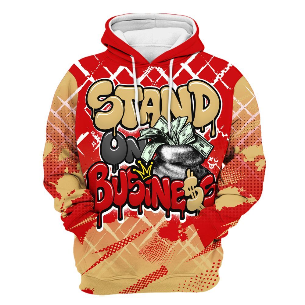 Hoodie To Match Ja 2 Halloween - Halftone Stand Business Dripping All Over Print