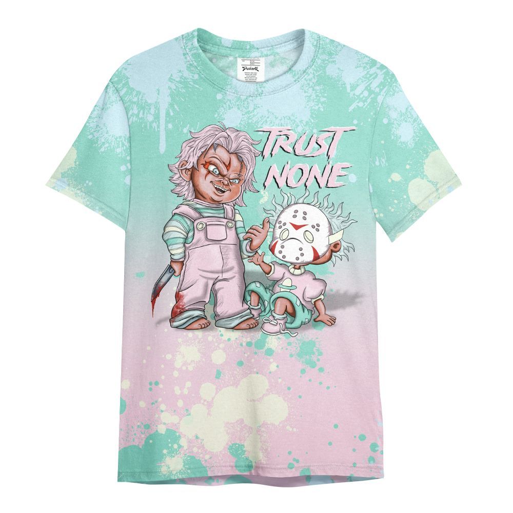 Shirt To Match Retro Easter 5s - Trust No One Scary All Over Print