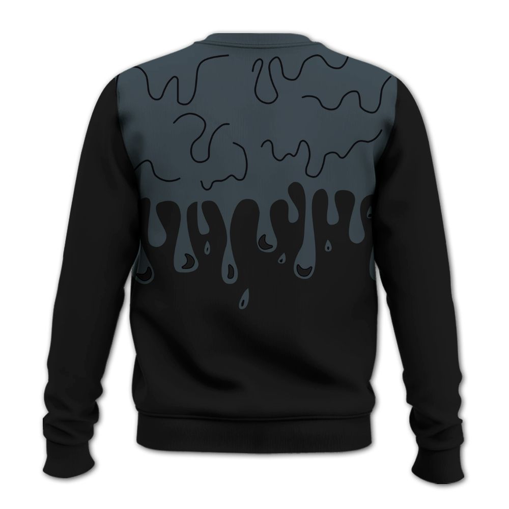 Sweatshirt To Match Air Max Sunder Gore Tex Black - Snake Trust No One Drip All Over Print