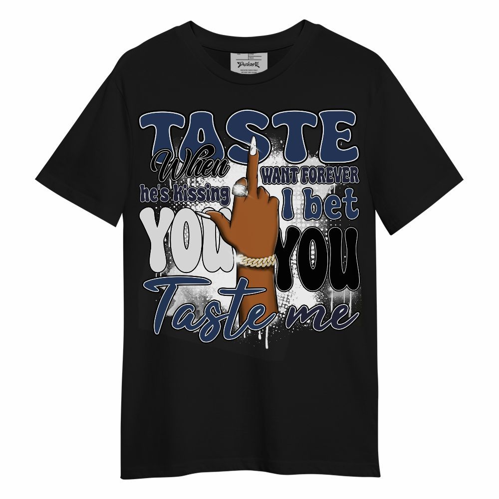 Shirt To Match Low 85 Metallic Blue 1s - Taste Me Retro Unisex Shirt