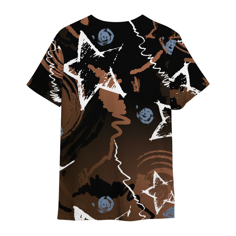 Shirt To Match Air Foamposite Metallic Copper - Grind Shine Later Drip All Over Print