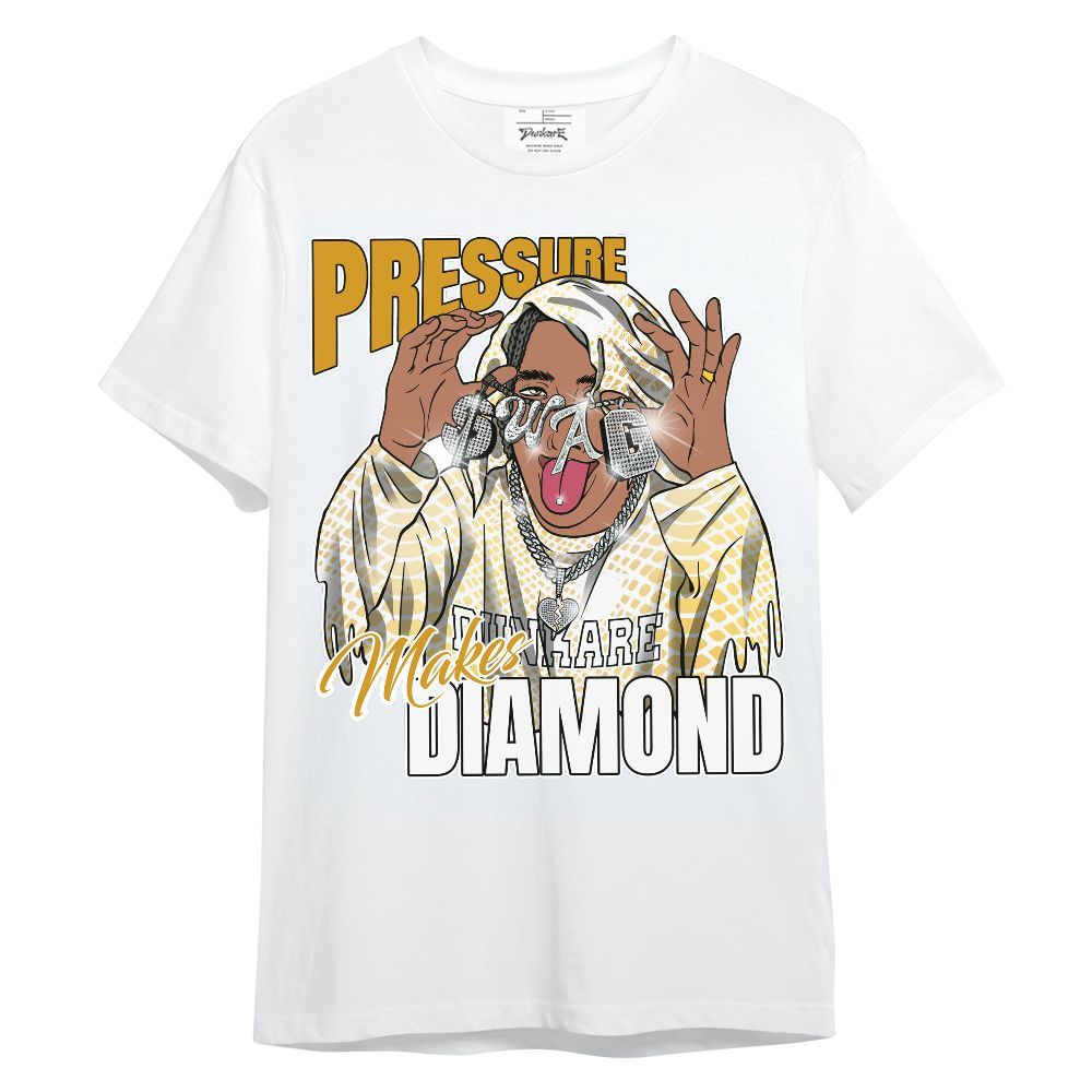 Shirt To Match Low Yellow Python 11s - Pressures Makes Shirt To Match Unisex Shirt