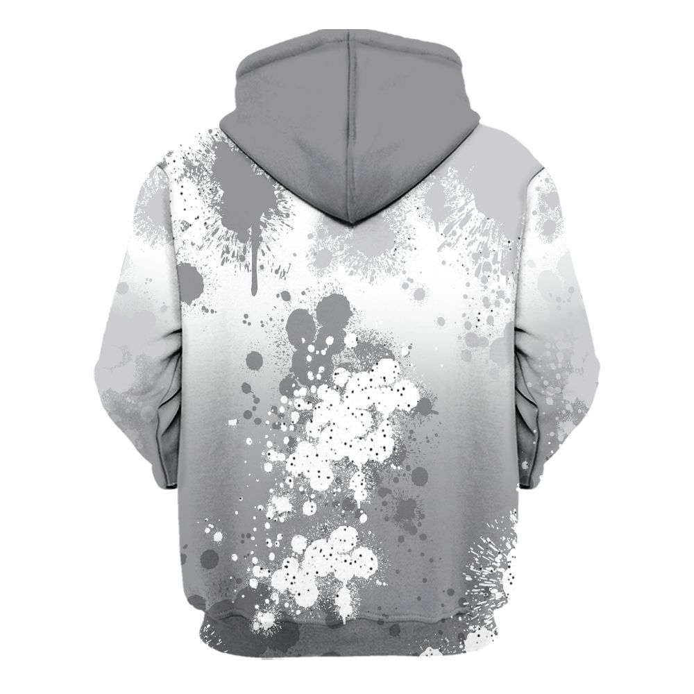 Hoodie To Match Retro Wolf Grey 5s - Trust No One Scary All Over Print