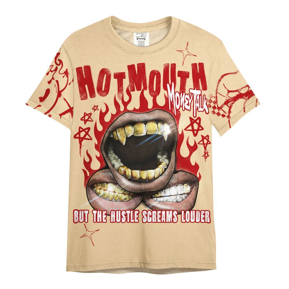 Shirt To Match Dunk Low Strawberry Waffle - Mouth Burning Street Style All Over Print