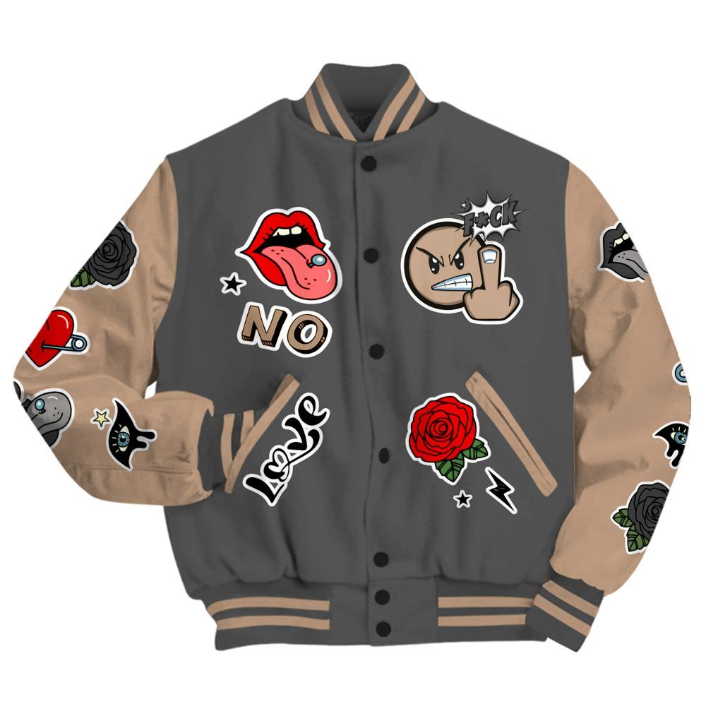 Varsity Jacket To Match Kobe 9 EM Mamba - FK Around Find Out All Over Print