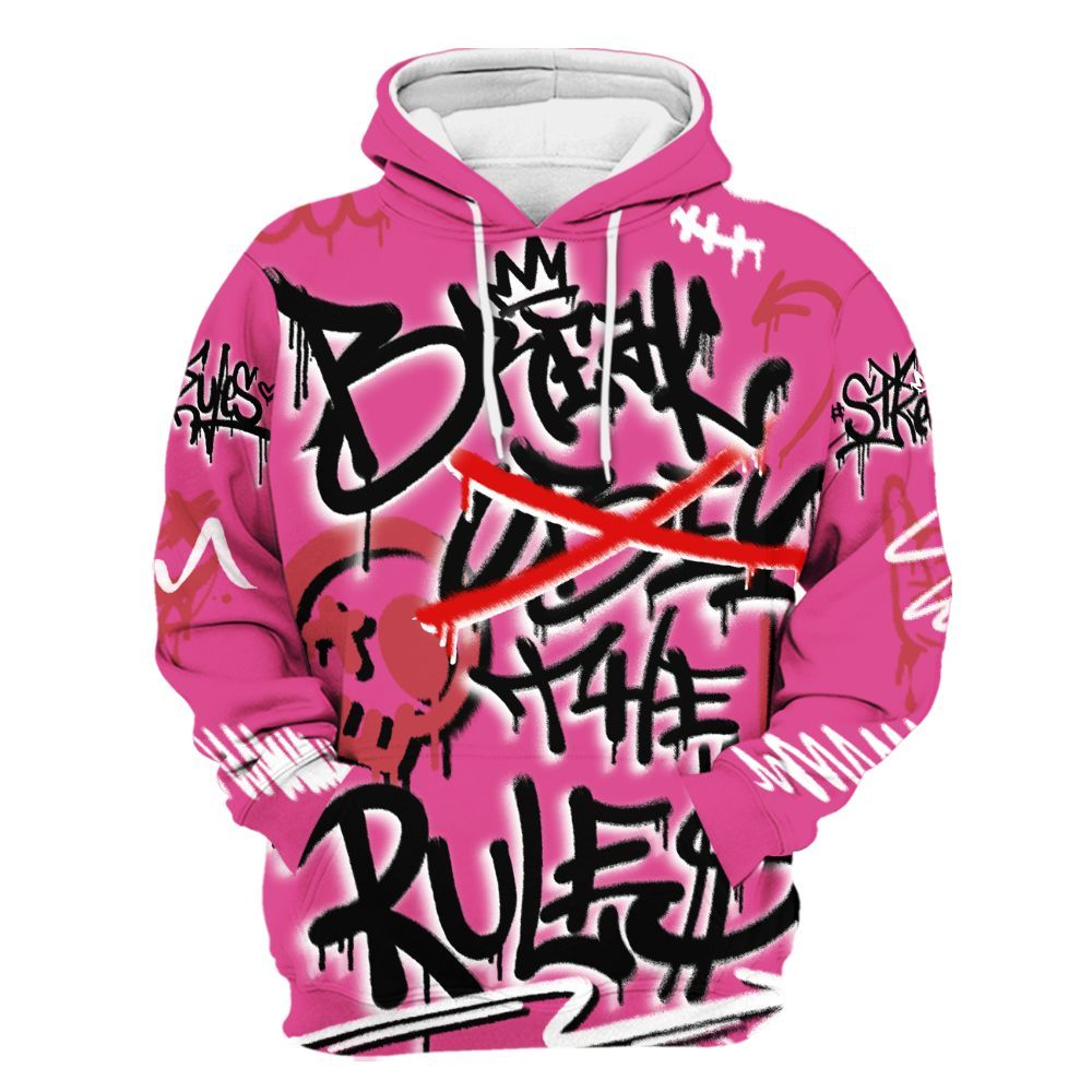 Hoodie To Match KD 4 Aunt Pearl - Break Rules Streetwear All Over Print