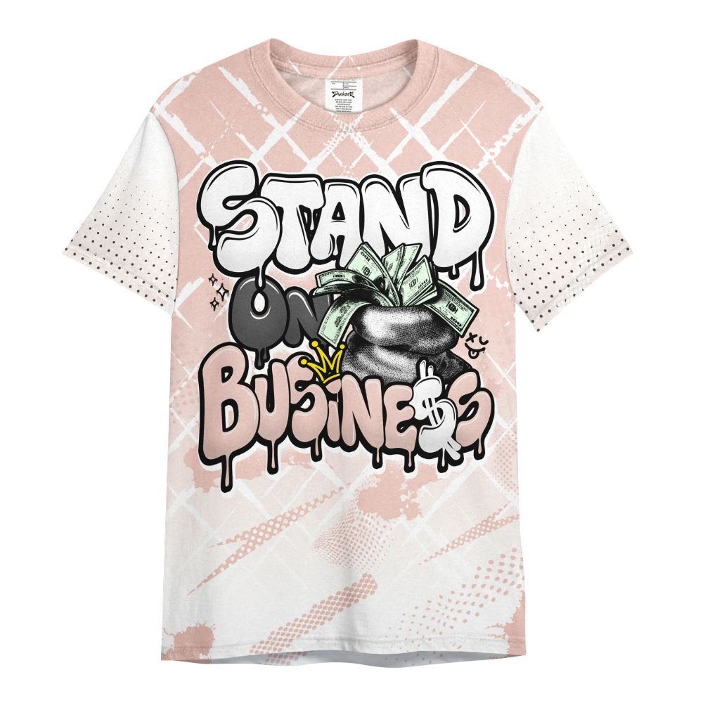 Shirt To Match Low Legend Pink 11s - Halftone Stand Business Dripping All Over Print