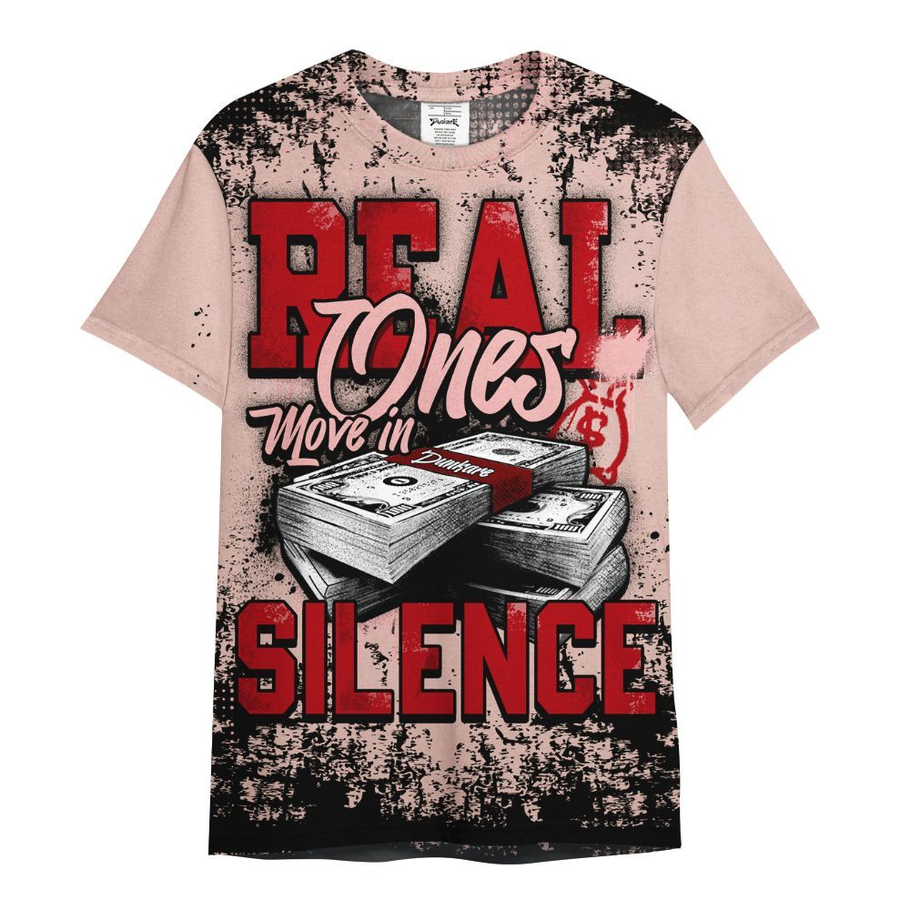Shirt To Match Low Valentines Day 1s - Move In Silence Money Street Retro All Over Print