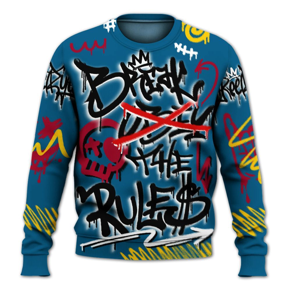 Sweatshirt To Match GS Messy Room 4s - Break Rules Streetwear All Over Print