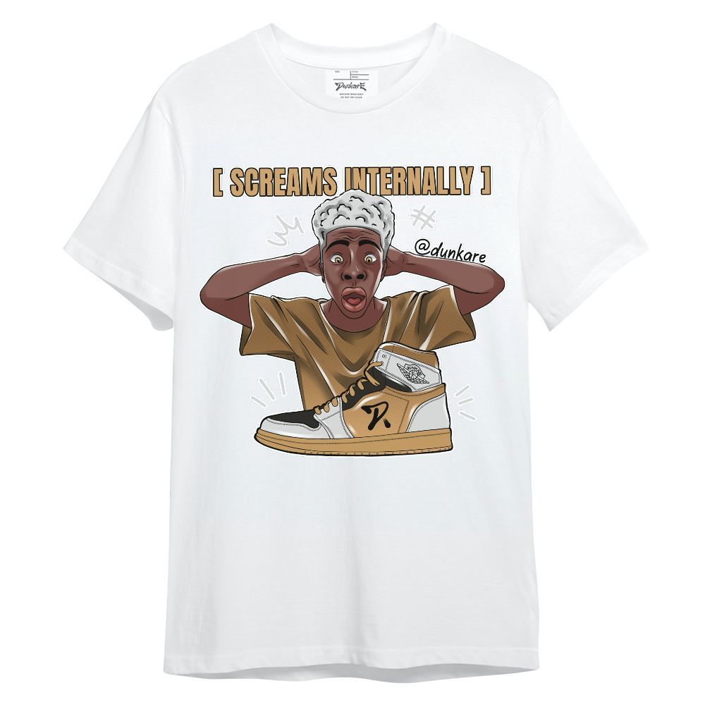 Shirt To Match Air Max DN Golden Bullet - Scream Internally Unisex Shirt