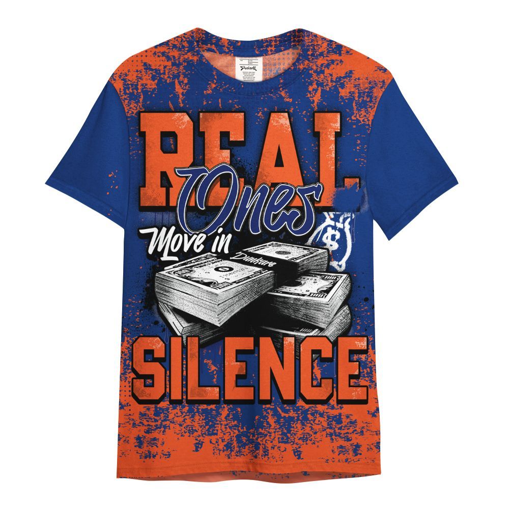 Shirt To Match Suede GS League - Move In Silence Money Street Retro All Over Print
