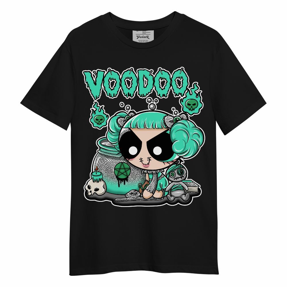 Shirt To Match Black Green Glow 3s - Voodooz Unique Unisex Shirt