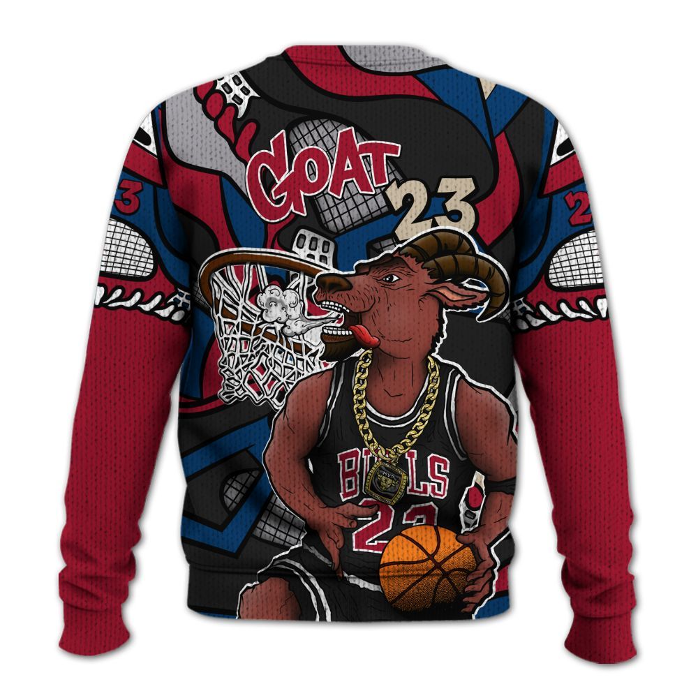 Sweater To Match Rare Air 4s - Number 23 Style 4s Graphic