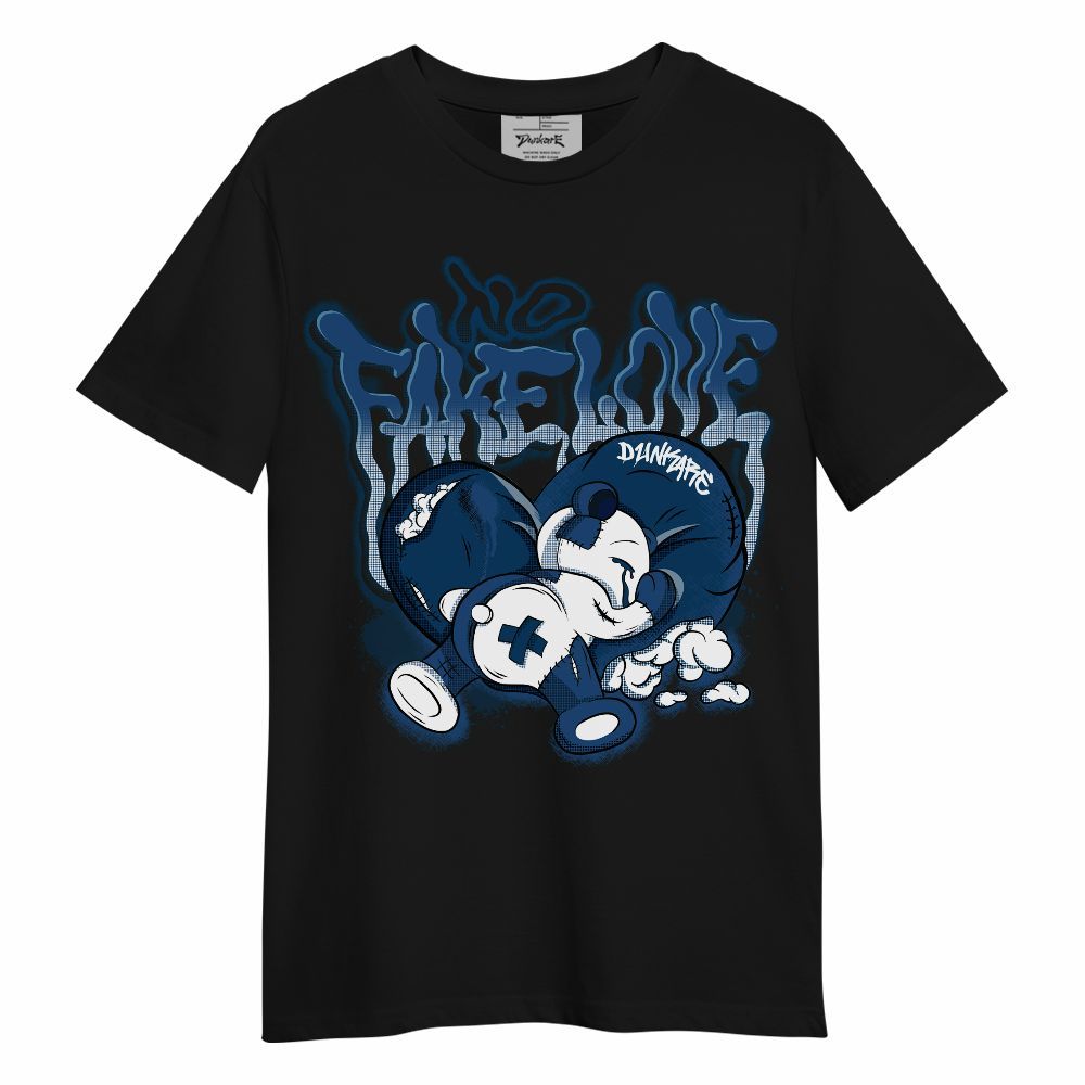 Shirt To Match High OG Midnight Navy 1s - No Fake Love Unisex Shirt