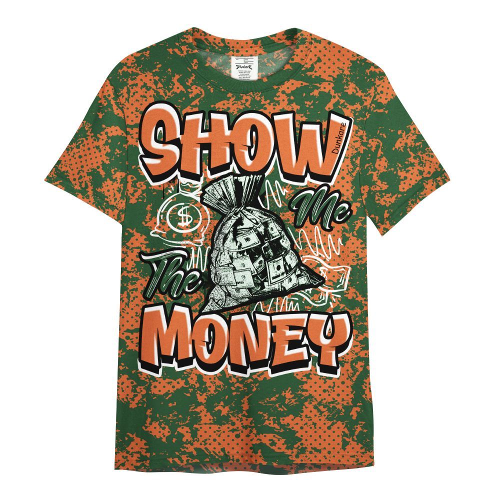 Shirt To Match Low Miami 5s - Show Me The Money Retro All Over Print