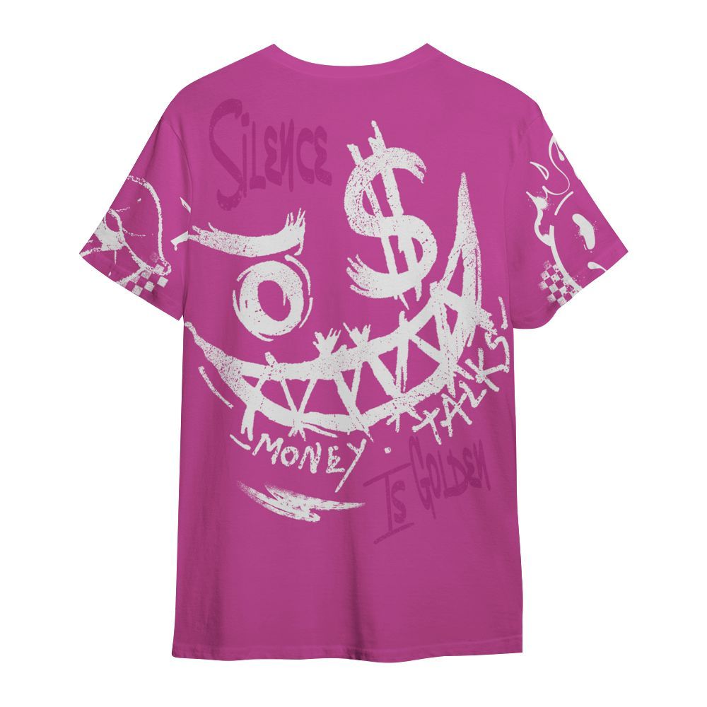 Shirt To Match Dunk Low Active Fuchsia - Mouth Burning Street Style All Over Print