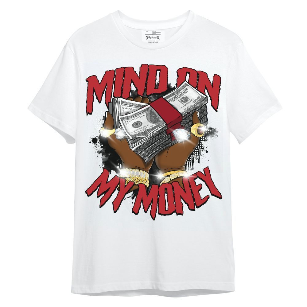 Shirt To Match Retro Cherry 12s - Mind On My Money Graphic Unisex Shirt