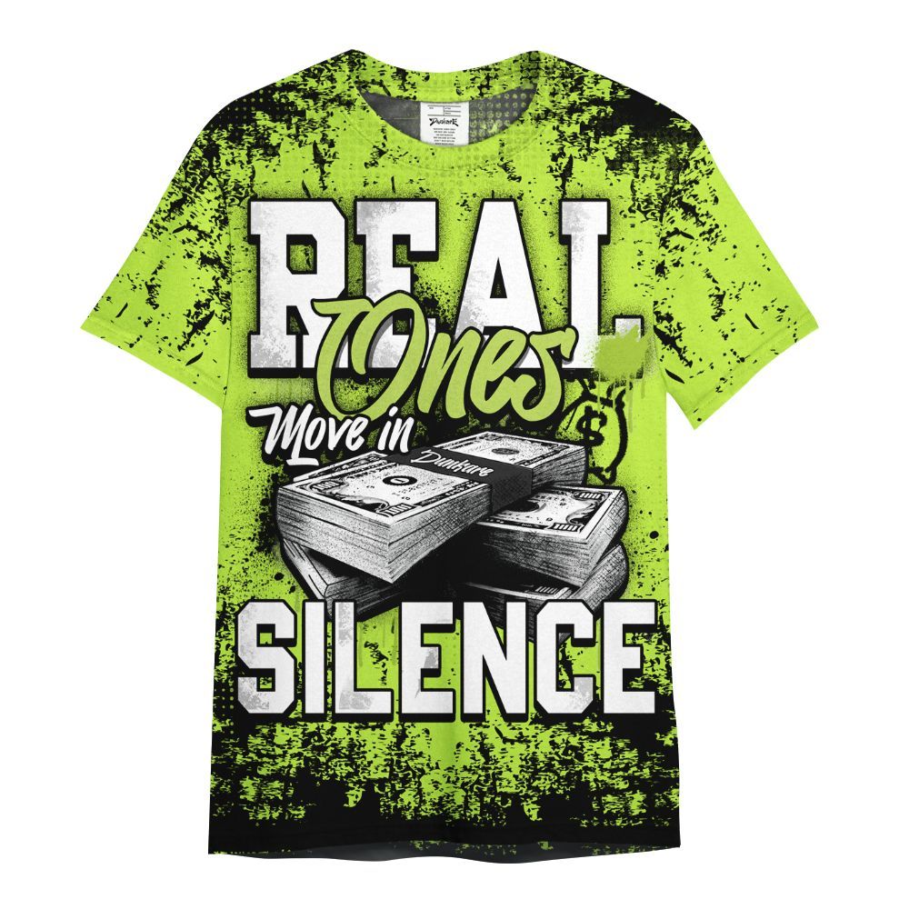 Shirt To Match Air Force 1 Low Dance Volt - Move In Silence Money Street Retro All Over Print