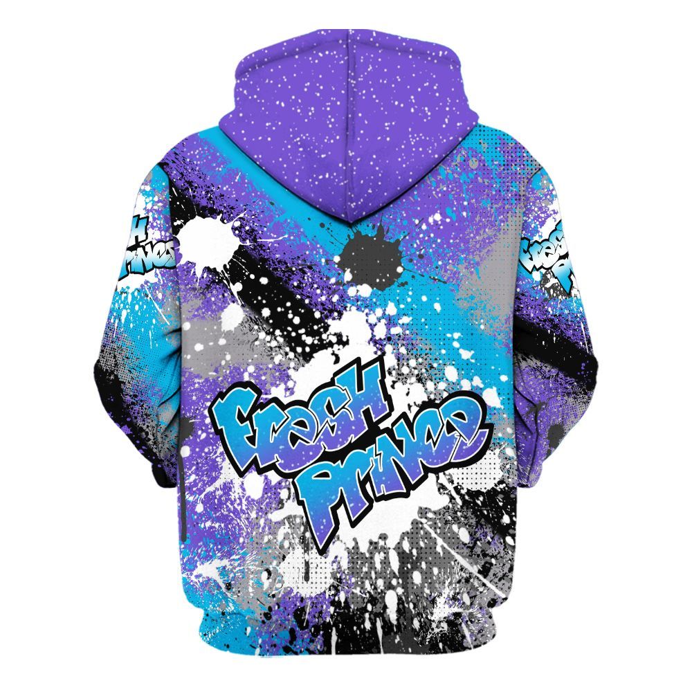 Hoodie To Match Retro Aqua 8s - Fresh Sneaker Lick All Over Print