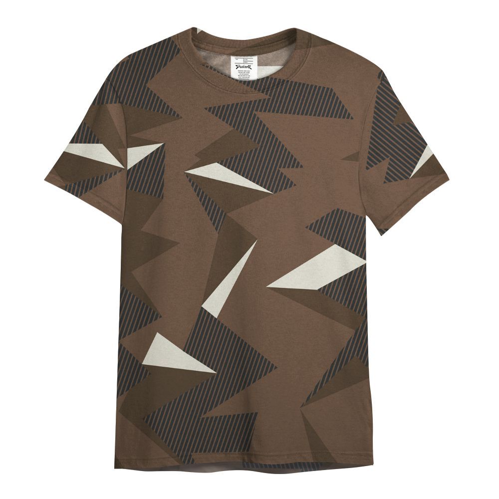 Shirt To Match Palomino 1s - Geometric Camouflage Pattern All Over Print