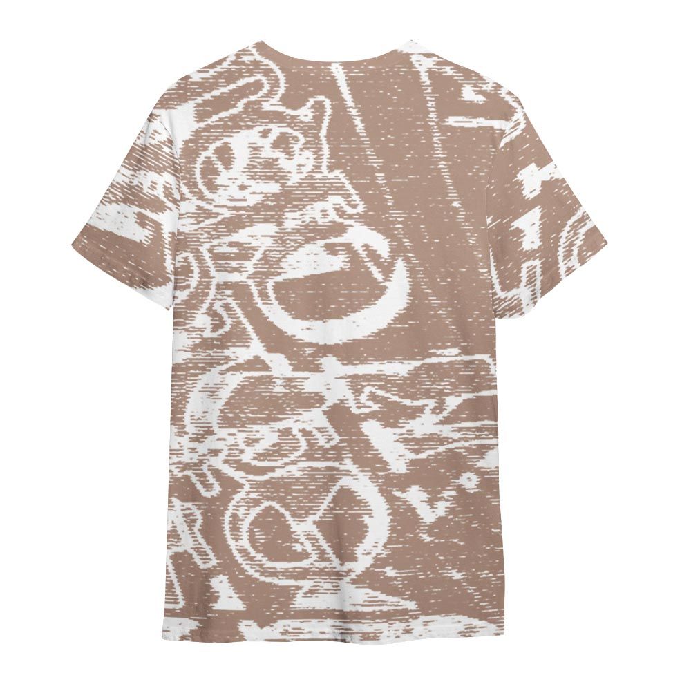 Shirt To Match OG Latte 1s - Deadlifting Bear Avant-garde Shirt Unisex