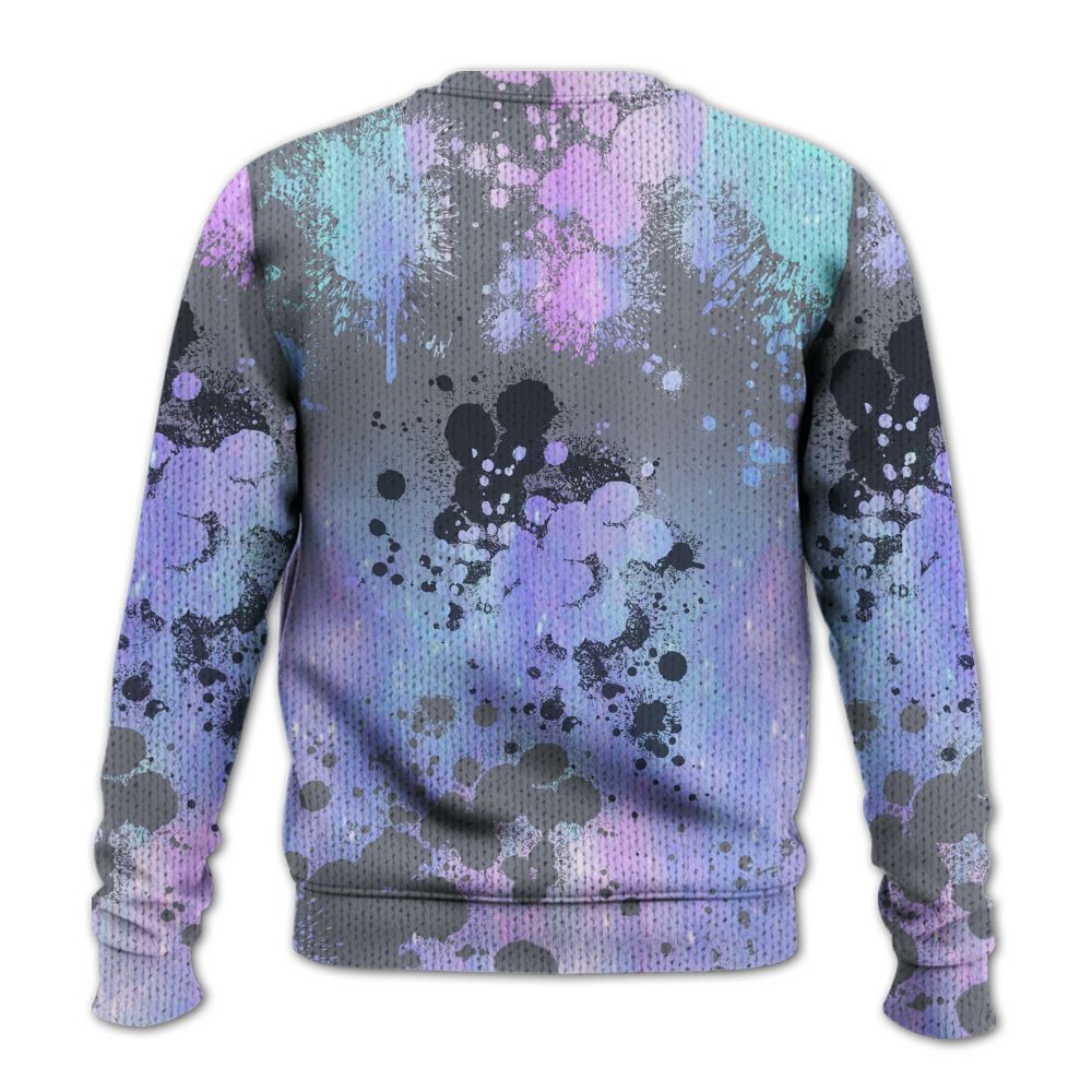 Knitted Sweater To Match Zen Master 4s - Trust No One Scary