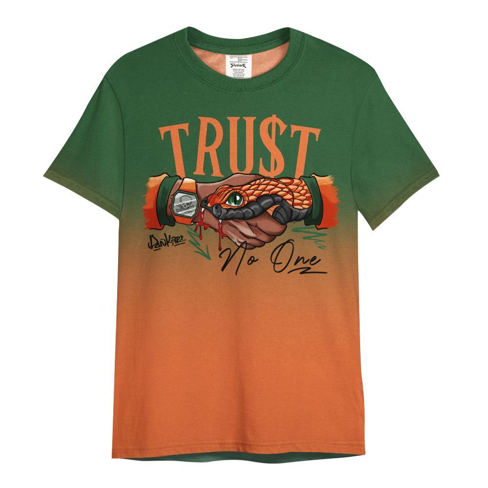 Shirt To Match Low Miami 5s - Snake Trust No One Drip All Over Print