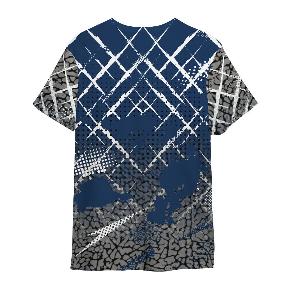 Shirt To Match SP Sport Royal 3s - Halftone Stand Business Dripping All Over Print