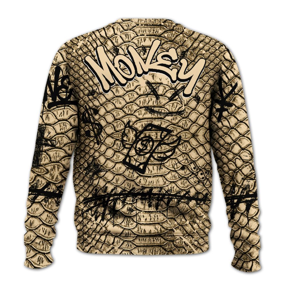 Sweatshirt To Match Kobe 9 EM Mambacita - Everybody Paid In Full Crayon All Over Print