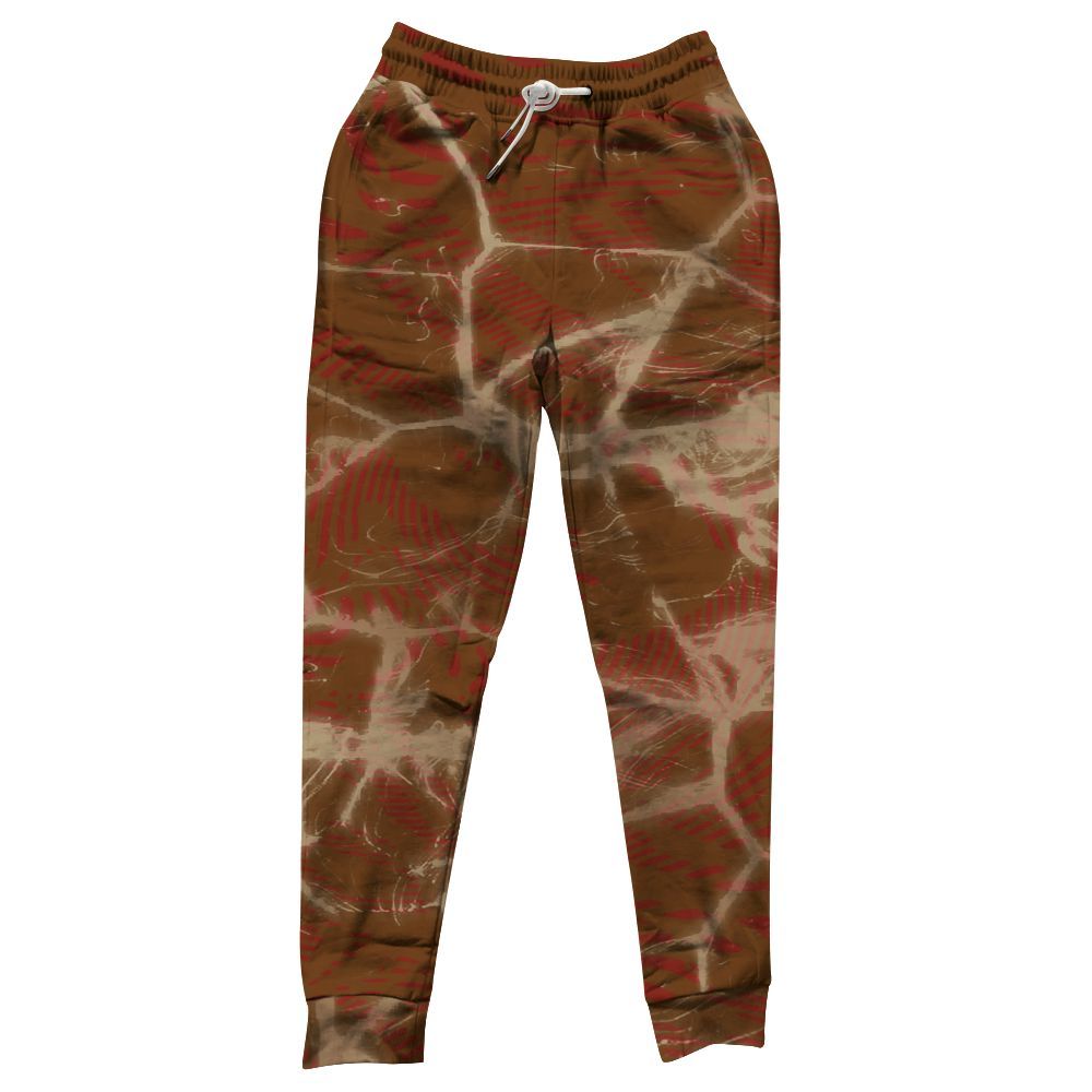 Sweatpant To Match Archaeo Brown 5s - Fume All Over Print