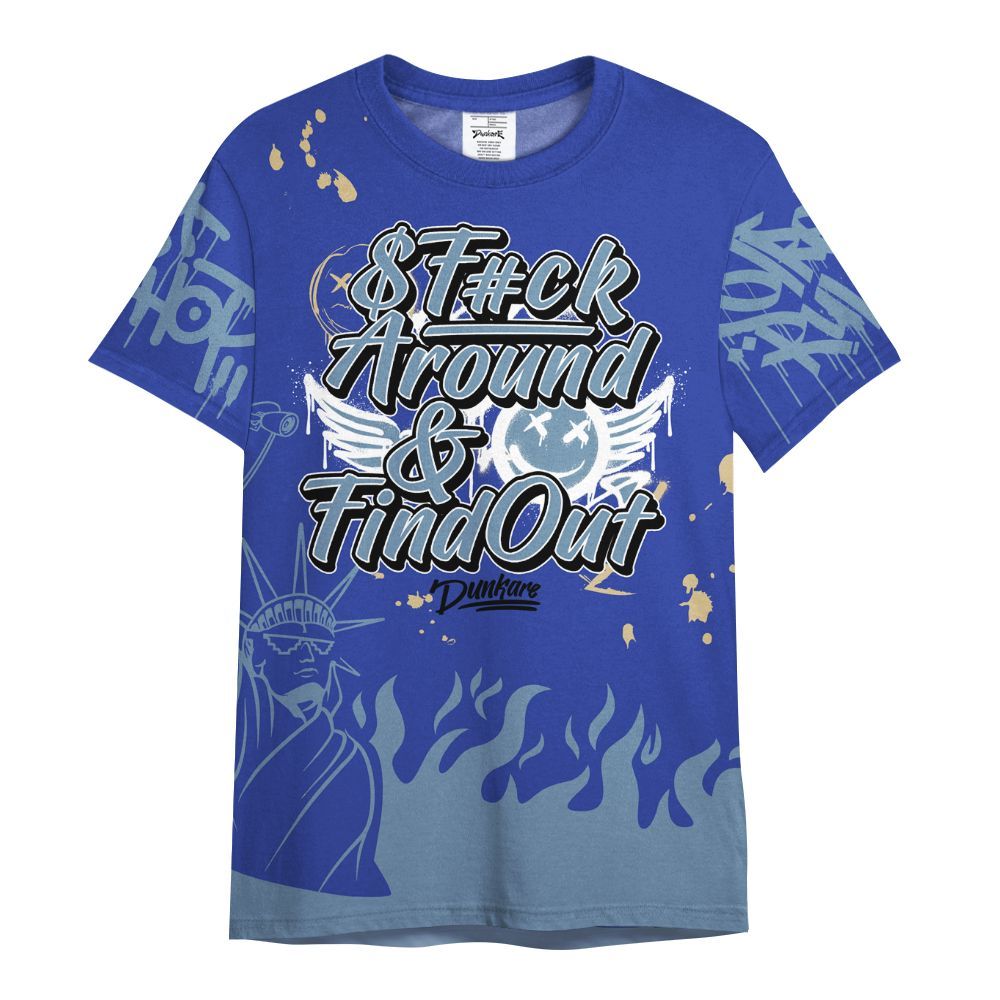 Shirt To Match Air 180 Concord - Graphic Fck Around Find Out All Over Print