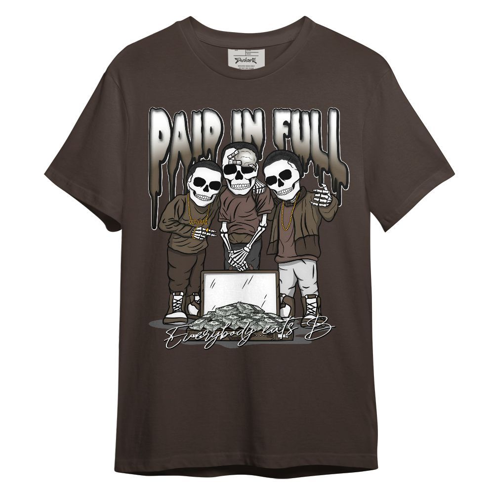 Shirt To Match AMM Dark Mocha 4s - Everybody Paid In Graphic